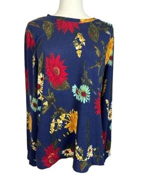 🌟 SALE 🌟 d&co. Denim + Company Navy Graphic Top